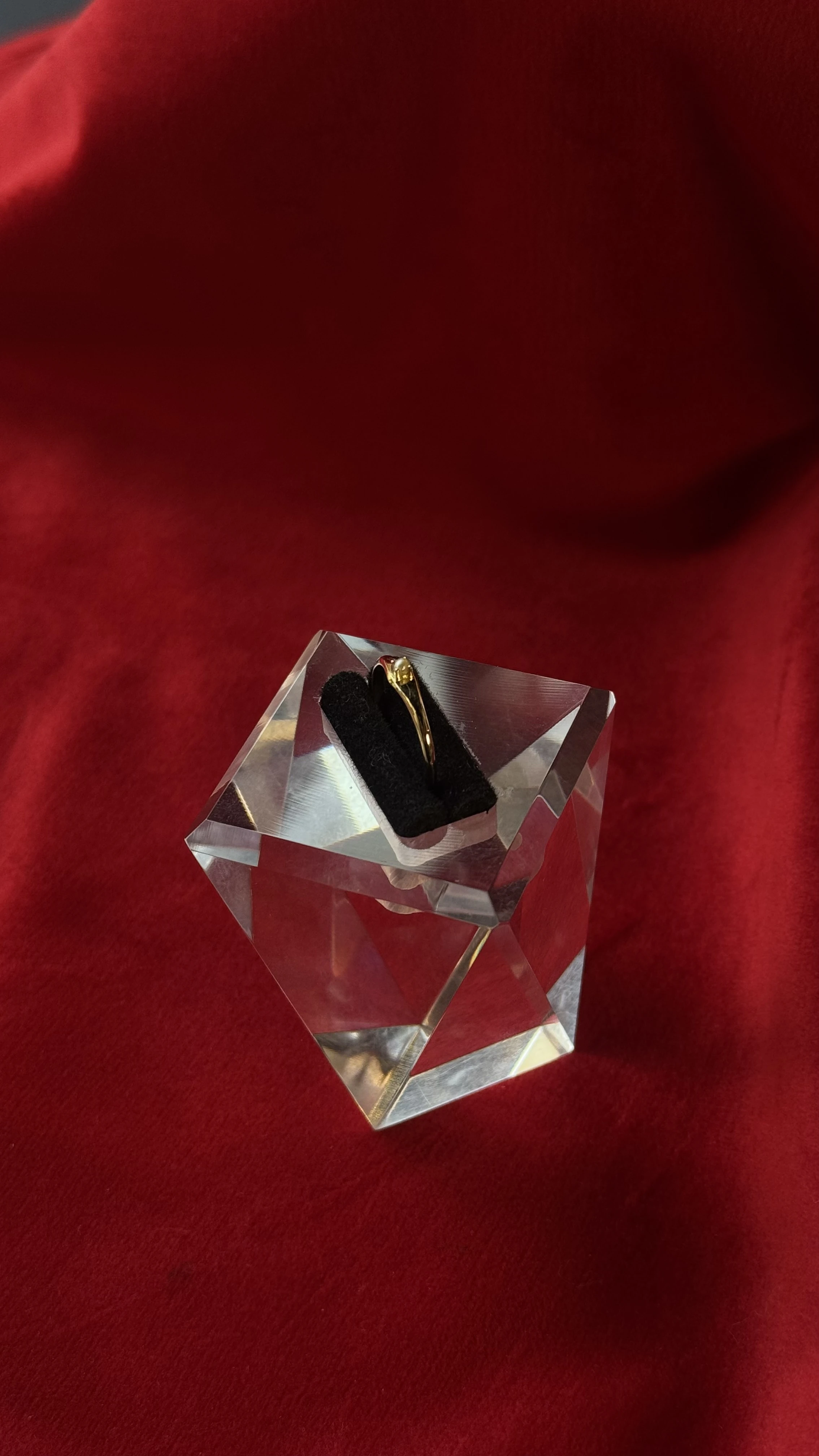 خاتم اللؤلؤة الواحدة size 5
